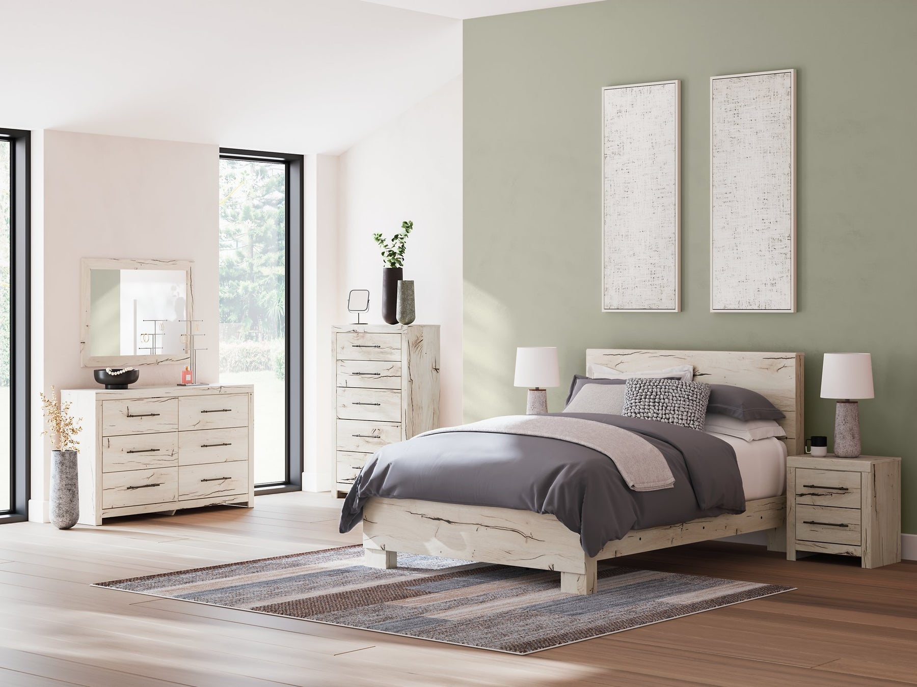 Lawroy Bed - Half Price Furniture