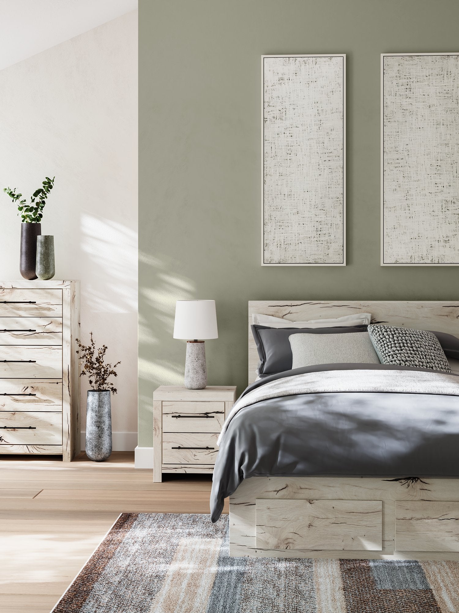 Lawroy Bed - Half Price Furniture