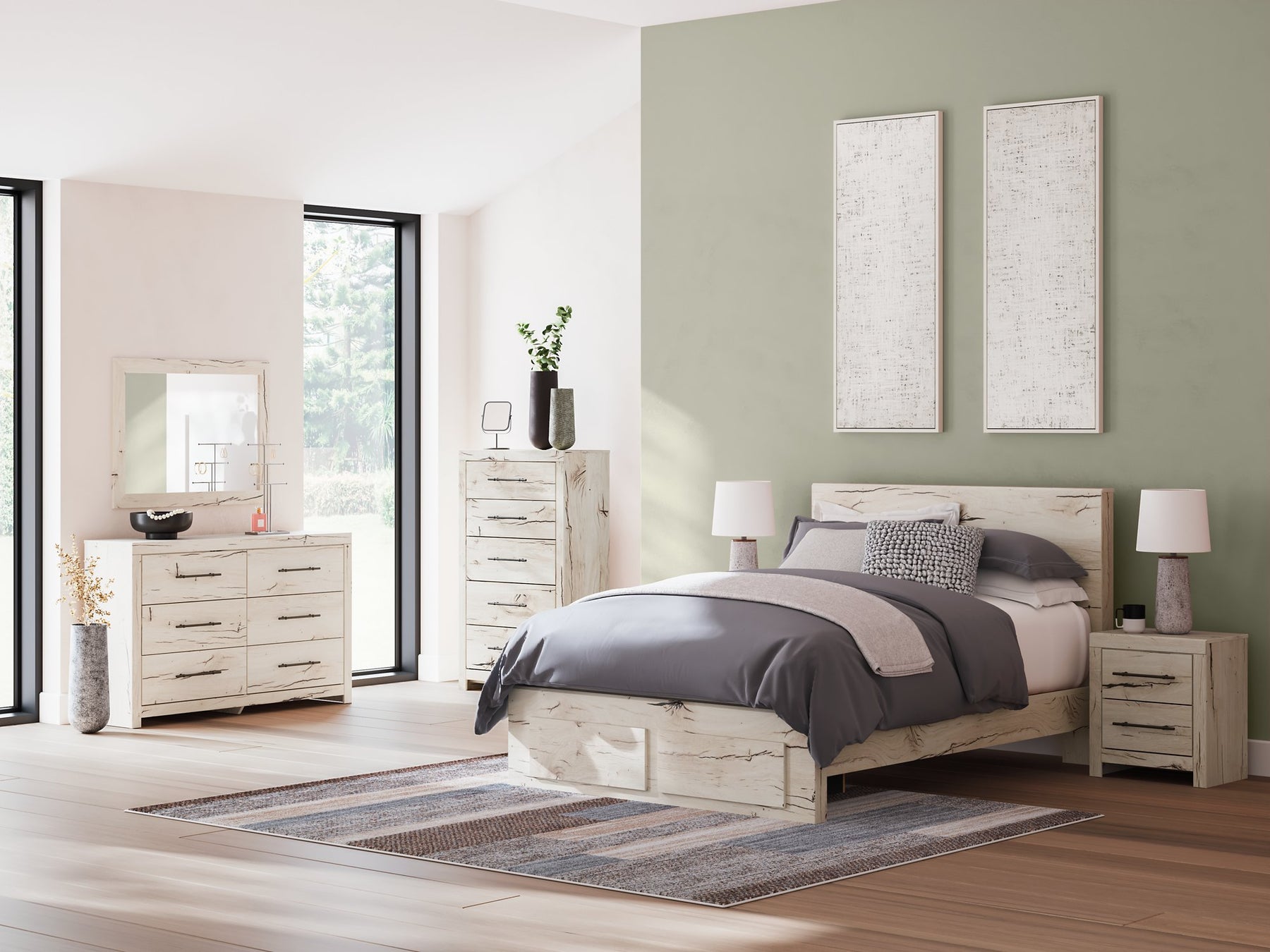 Lawroy Bed - Half Price Furniture