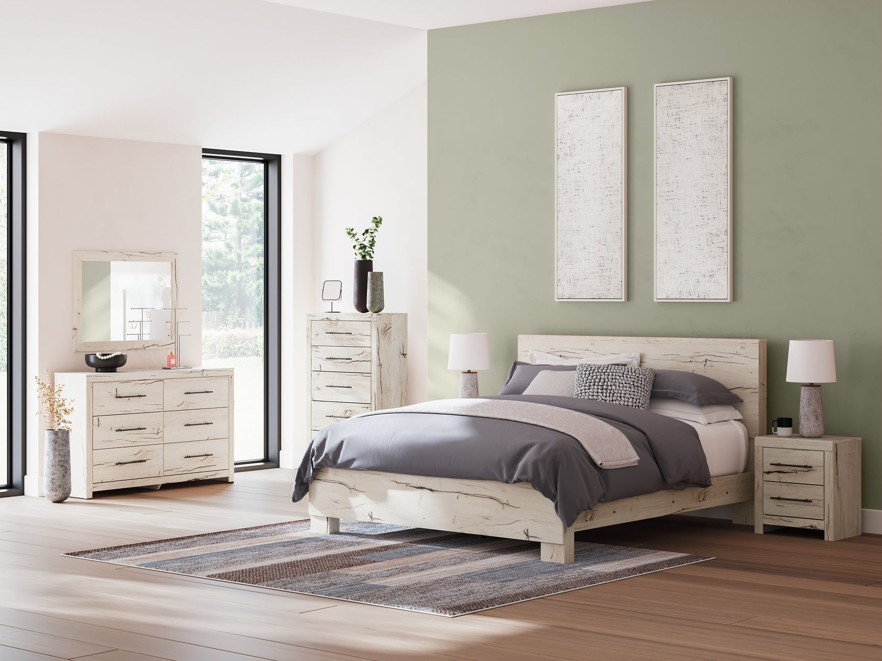 Lawroy Bed - Half Price Furniture