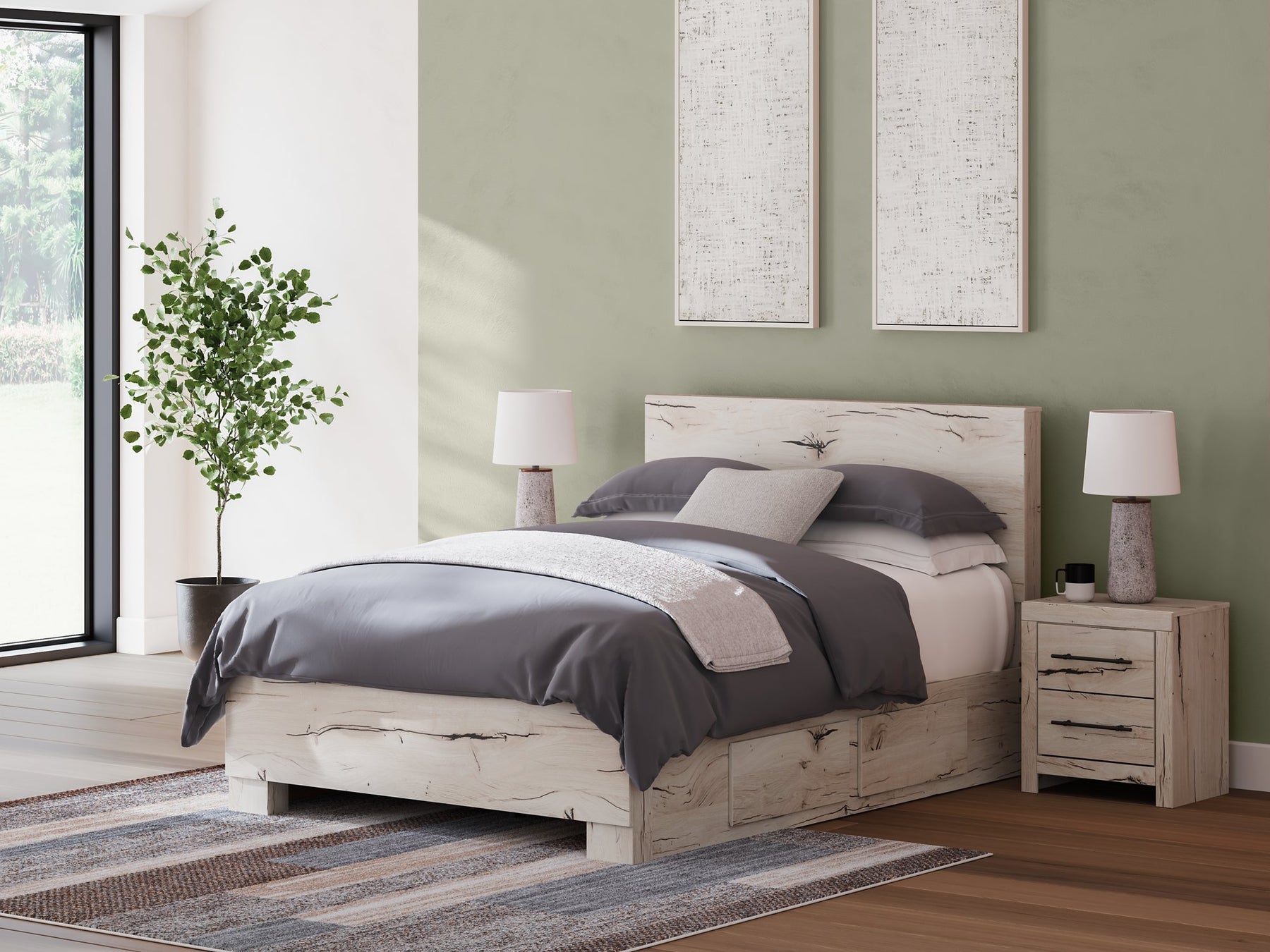 Lawroy Bed - Half Price Furniture