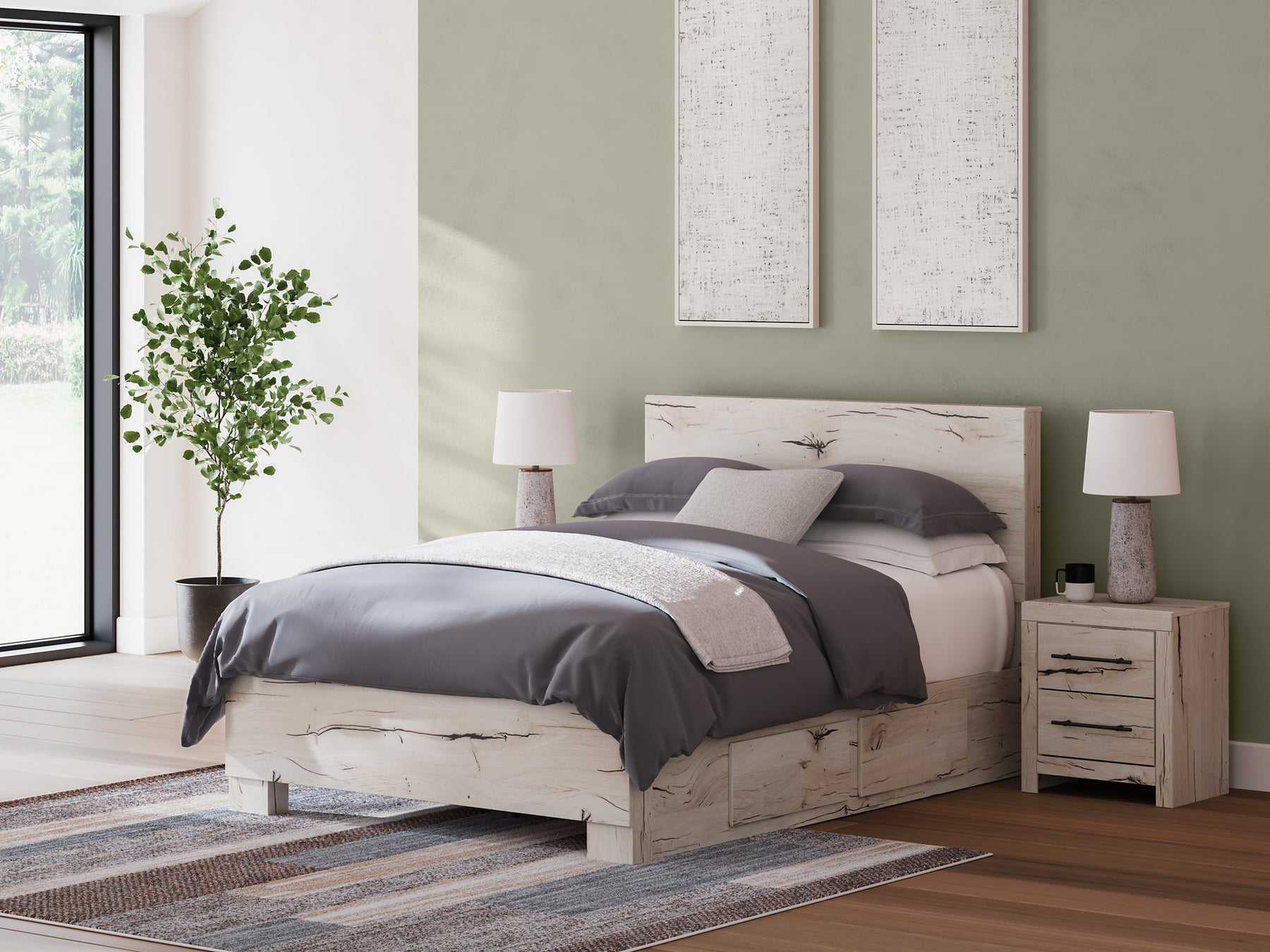 Lawroy Bed - Half Price Furniture