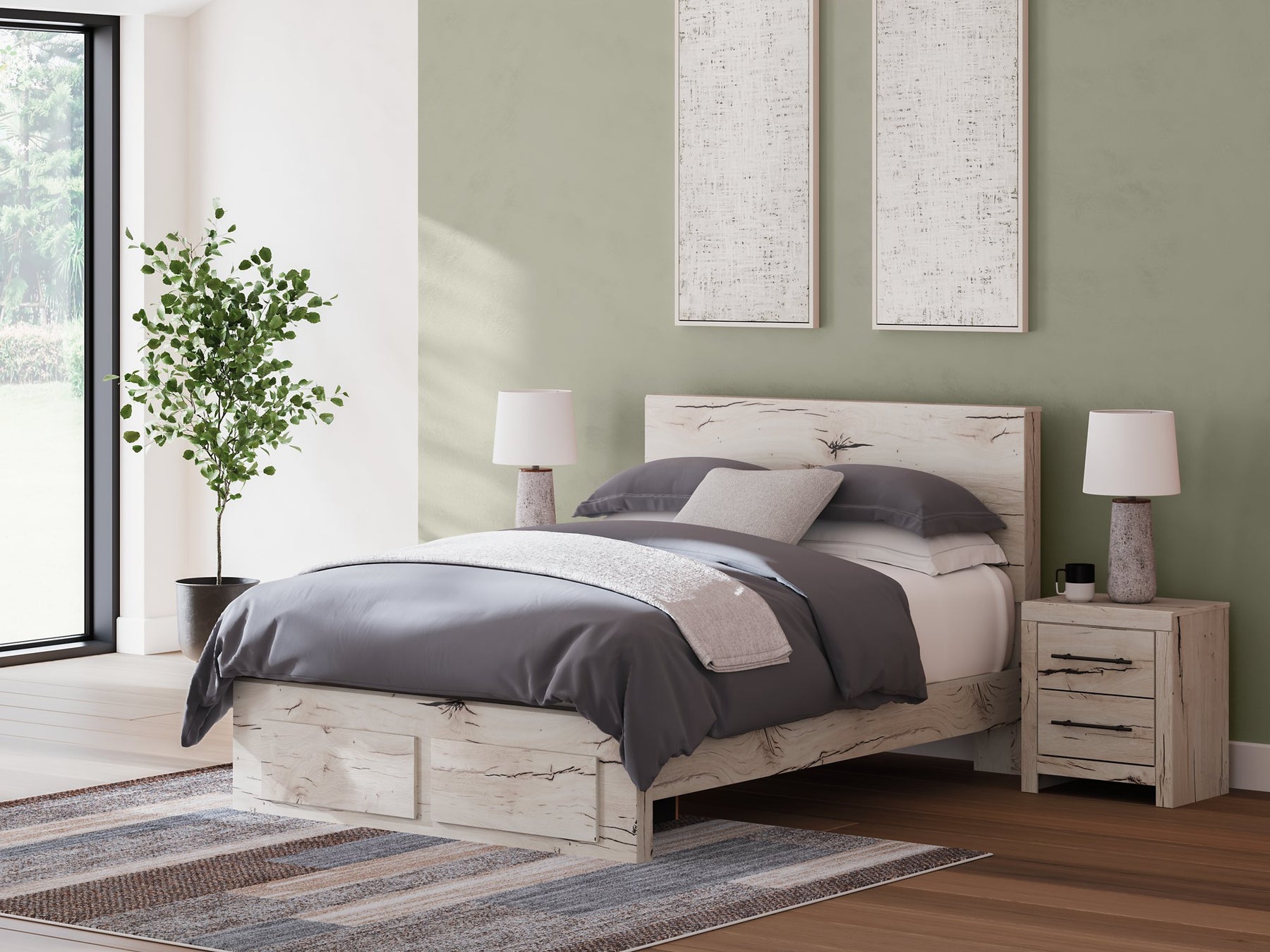 Lawroy Bed - Half Price Furniture