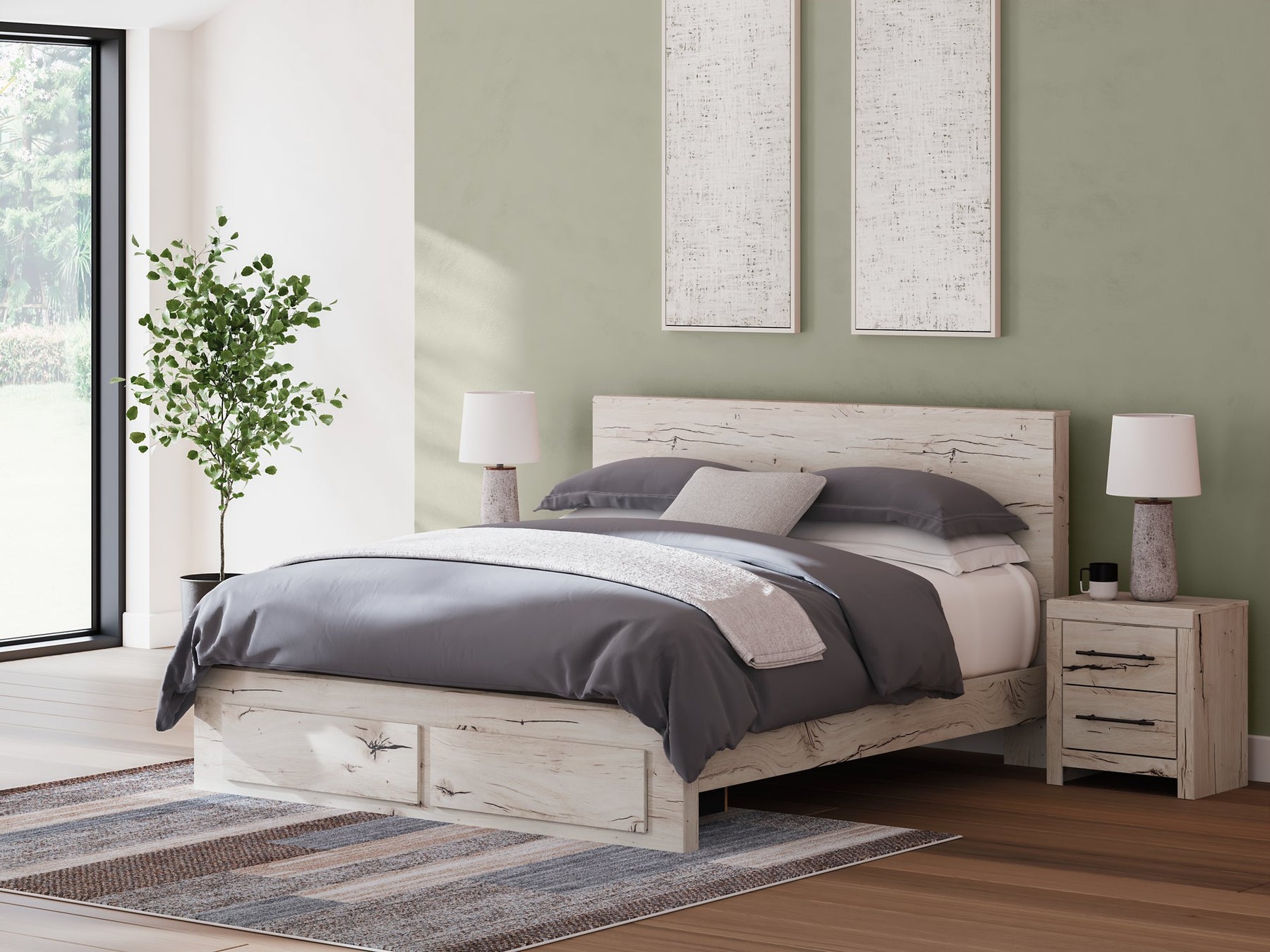 Lawroy Bed - Half Price Furniture