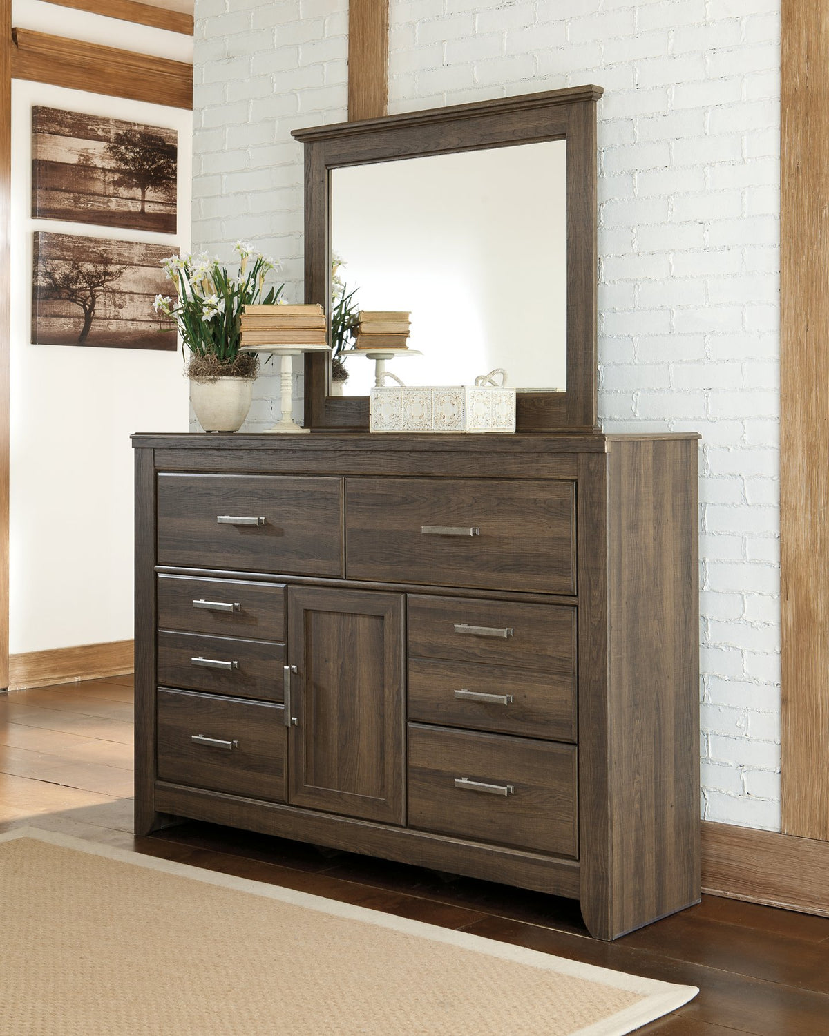 Juararo Dresser and Mirror - Half Price Furniture