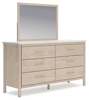 Cadmori Dresser and Mirror Half Price Furniture