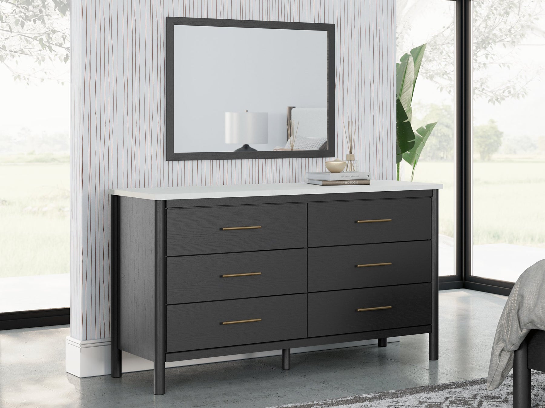 Cadmori Dresser and Mirror - Half Price Furniture