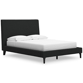 Cadmori Upholstered Bed with Roll Slats - Half Price Furniture