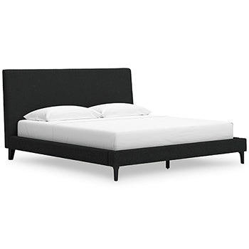 Cadmori Upholstered Bed with Roll Slats - Half Price Furniture