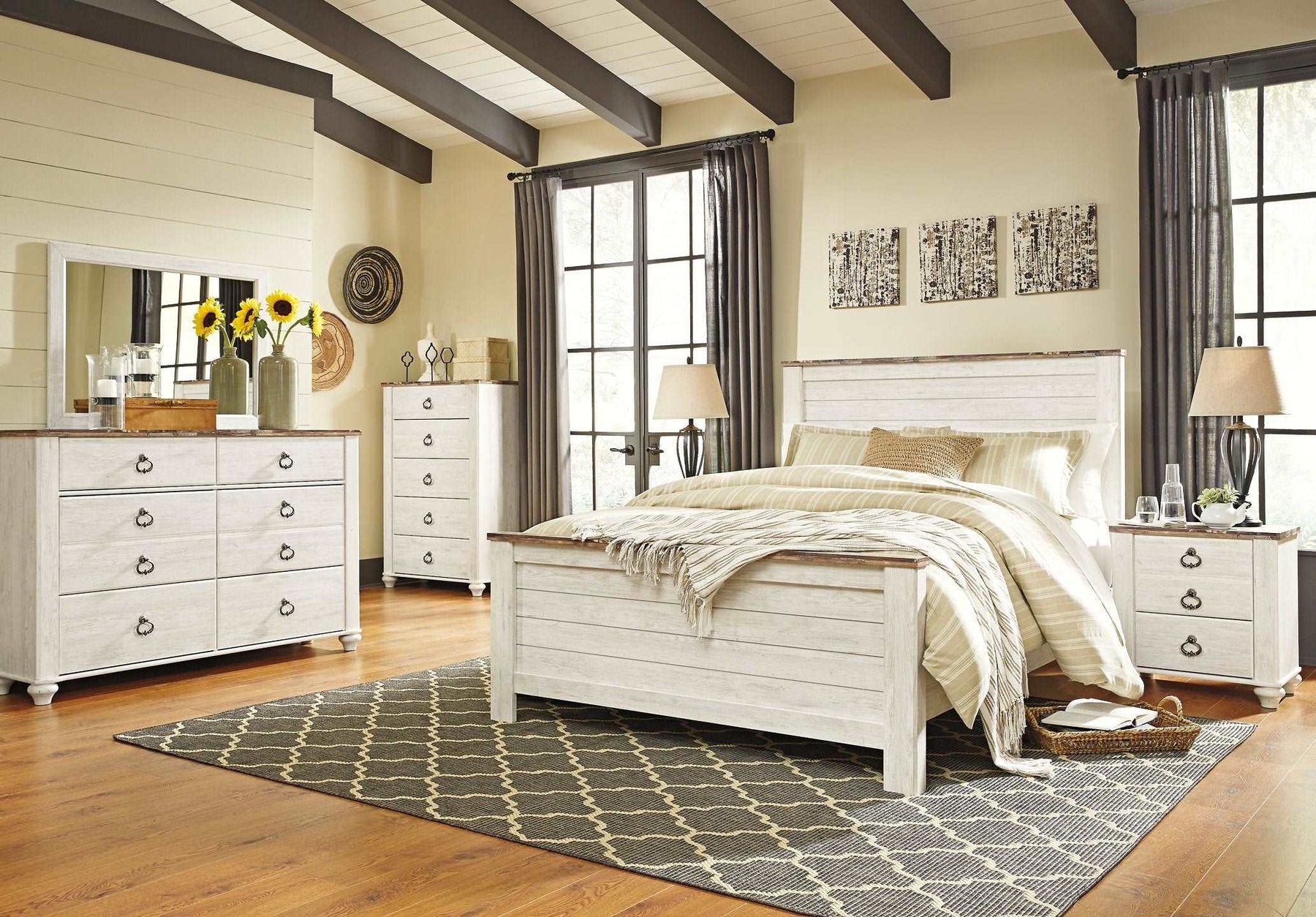 Willowton Bed - Half Price Furniture