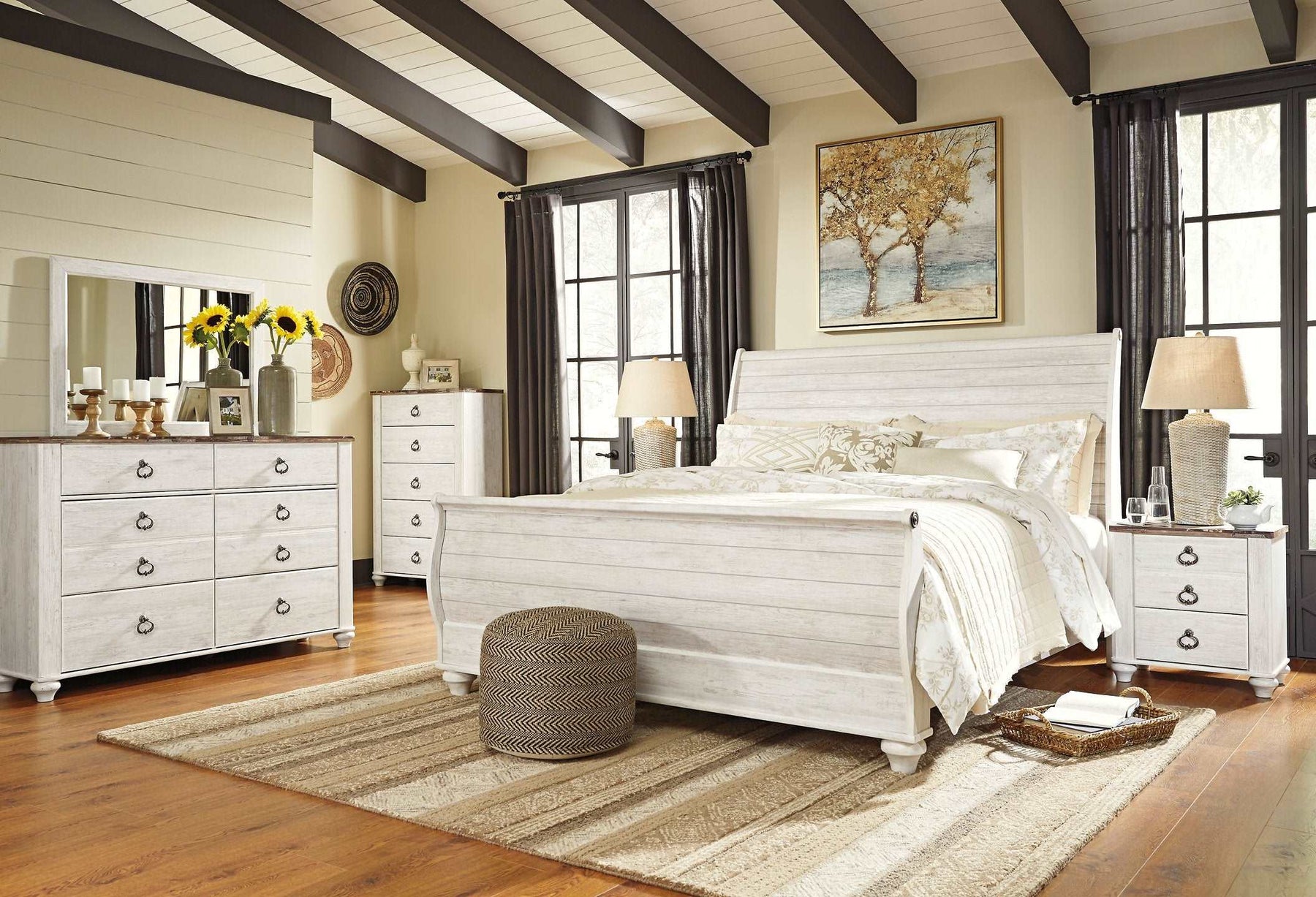 Willowton Bed - Half Price Furniture