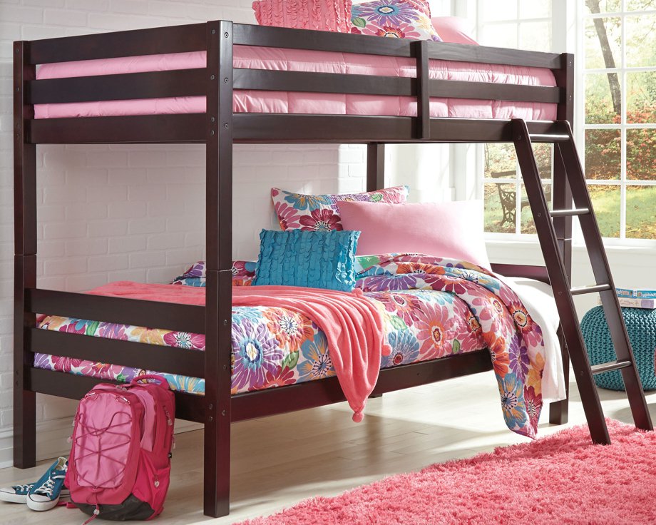 Halanton Youth Bunk Bed with 1 Large Storage Drawer - Half Price Furniture