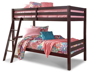 Halanton Youth Bunk Bed with 1 Large Storage Drawer - Half Price Furniture