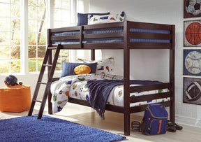 Halanton Youth Bunk Bed with 1 Large Storage Drawer - Half Price Furniture