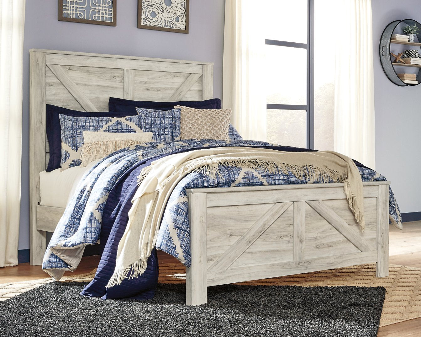 Bellaby Crossbuck Bed - Bed - Half Price Furniture