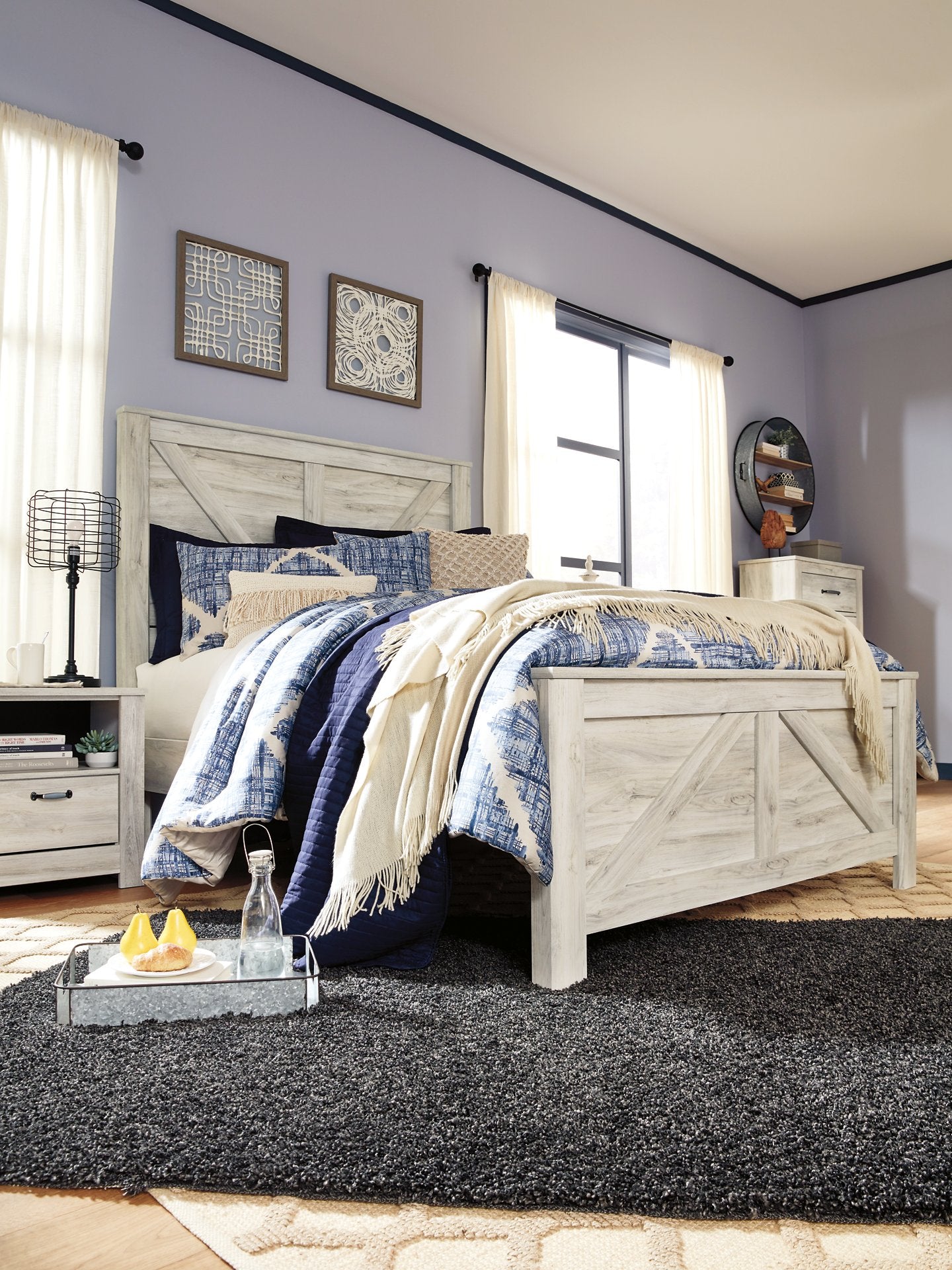 Bellaby Crossbuck Bed - Bed - Half Price Furniture