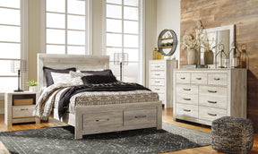 Bellaby Bed with 2 Storage Drawers - Half Price Furniture