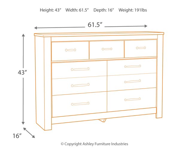 Bellaby Dresser - Half Price Furniture