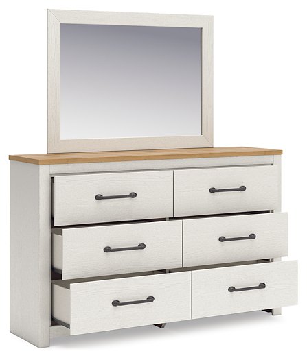 Linnocreek Dresser and Mirror - Half Price Furniture