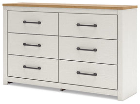 Linnocreek Dresser and Mirror - Half Price Furniture