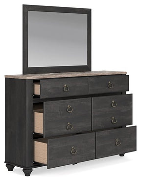 Nanforth Dresser and Mirror - Half Price Furniture