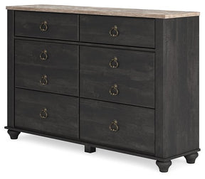 Nanforth Dresser and Mirror - Half Price Furniture