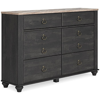 Nanforth Dresser and Mirror - Half Price Furniture