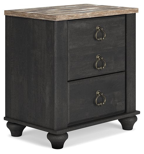 Nanforth Nightstand Half Price Furniture