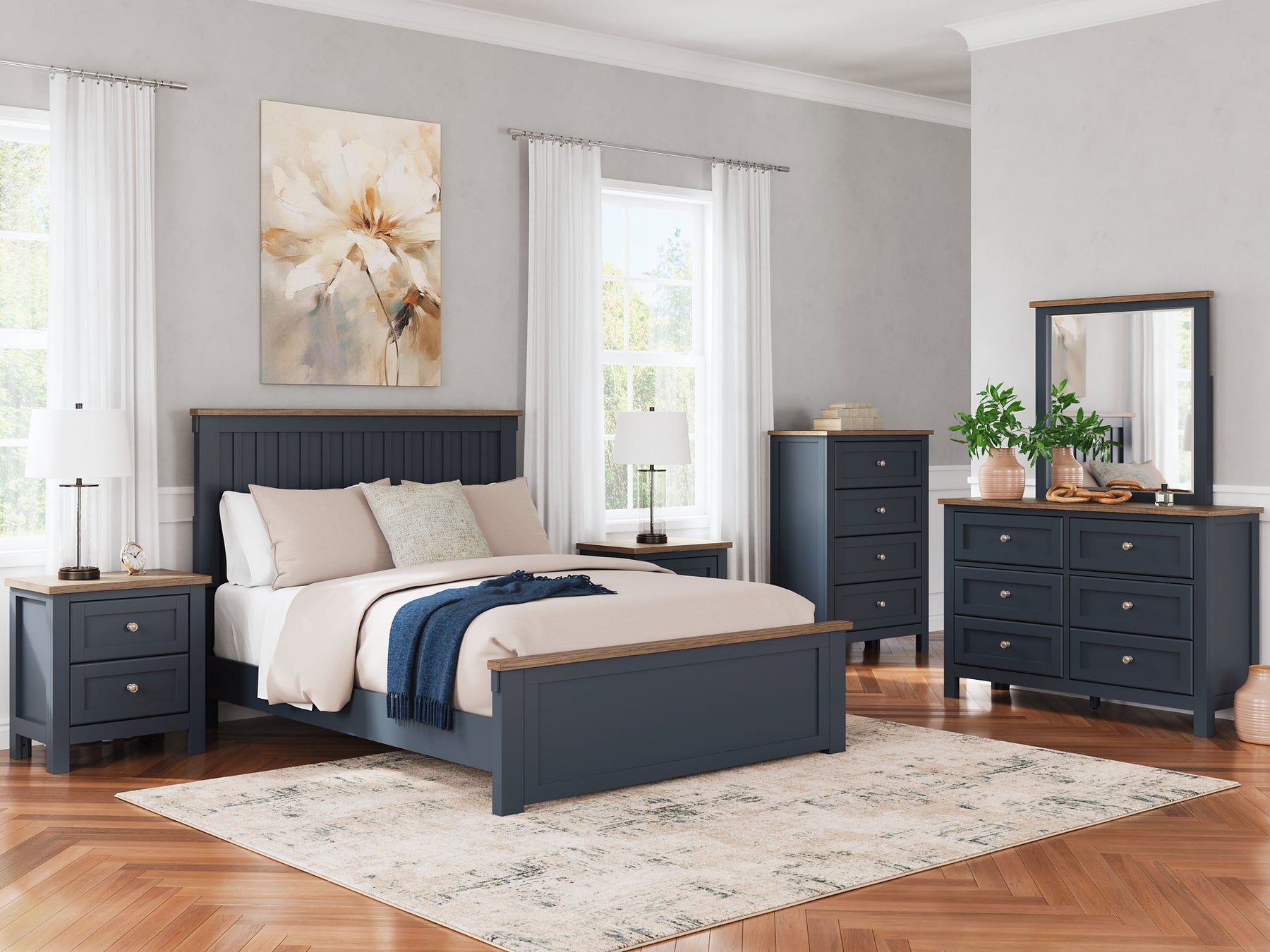 Landocken Bed - Half Price Furniture