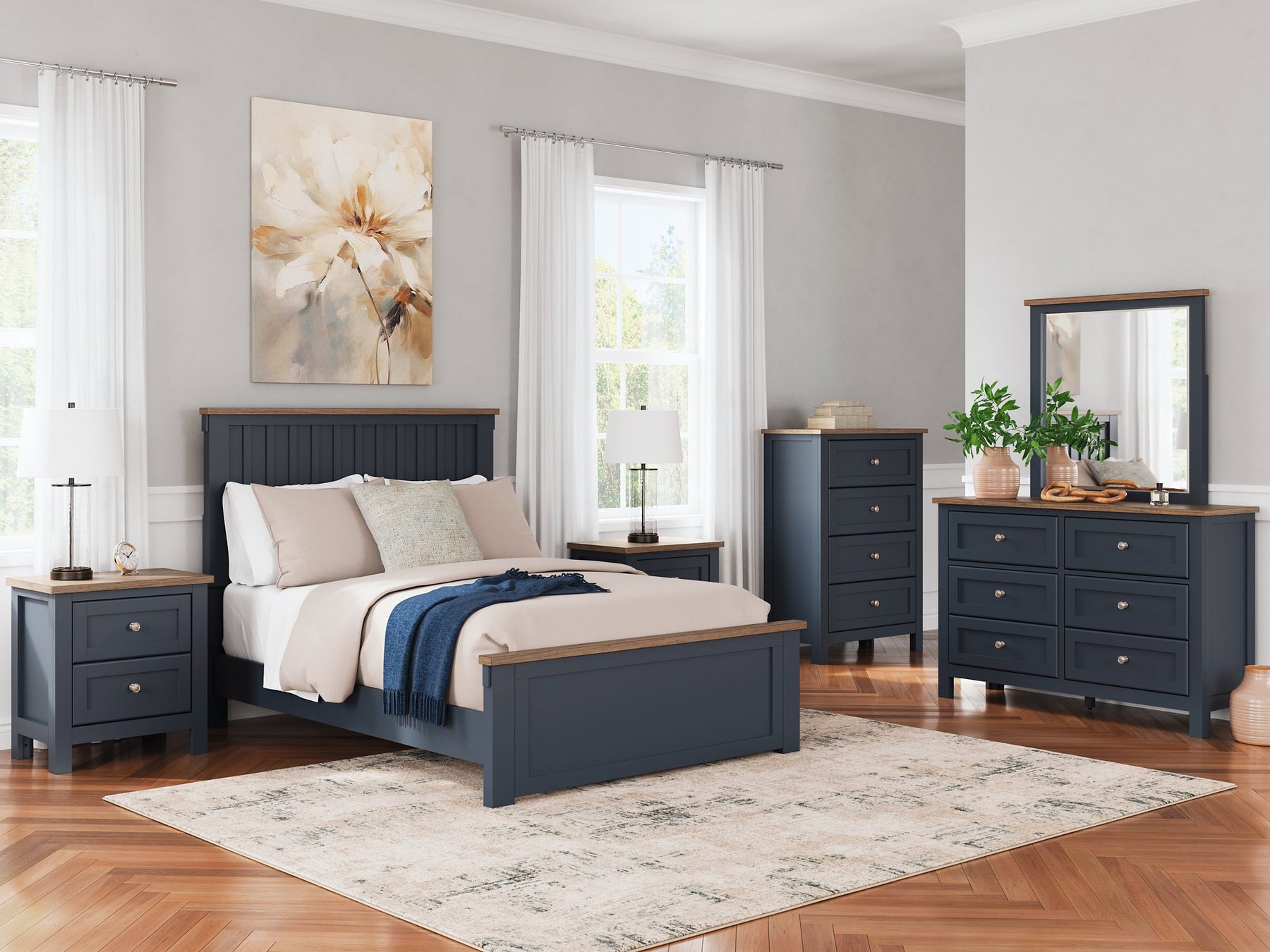 Landocken Bed - Half Price Furniture