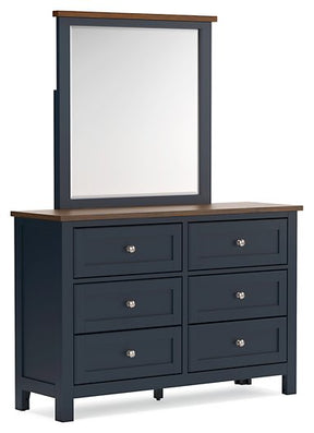 Landocken Dresser and Mirror Half Price Furniture