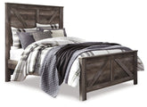 Wynnlow Crossbuck Bed Half Price Furniture