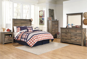 Trinell Bed with 1 Large Storage Drawer - Half Price Furniture