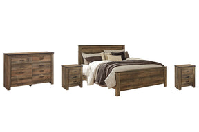 Trinell Bedroom Set - Fireplace Set - Half Price Furniture