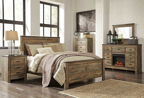 Trinell Bedroom Set - Fireplace Set - Half Price Furniture