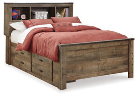 Trinell Bed with 2 Sided Storage Half Price Furniture