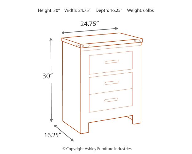 Trinell Nightstand - Half Price Furniture