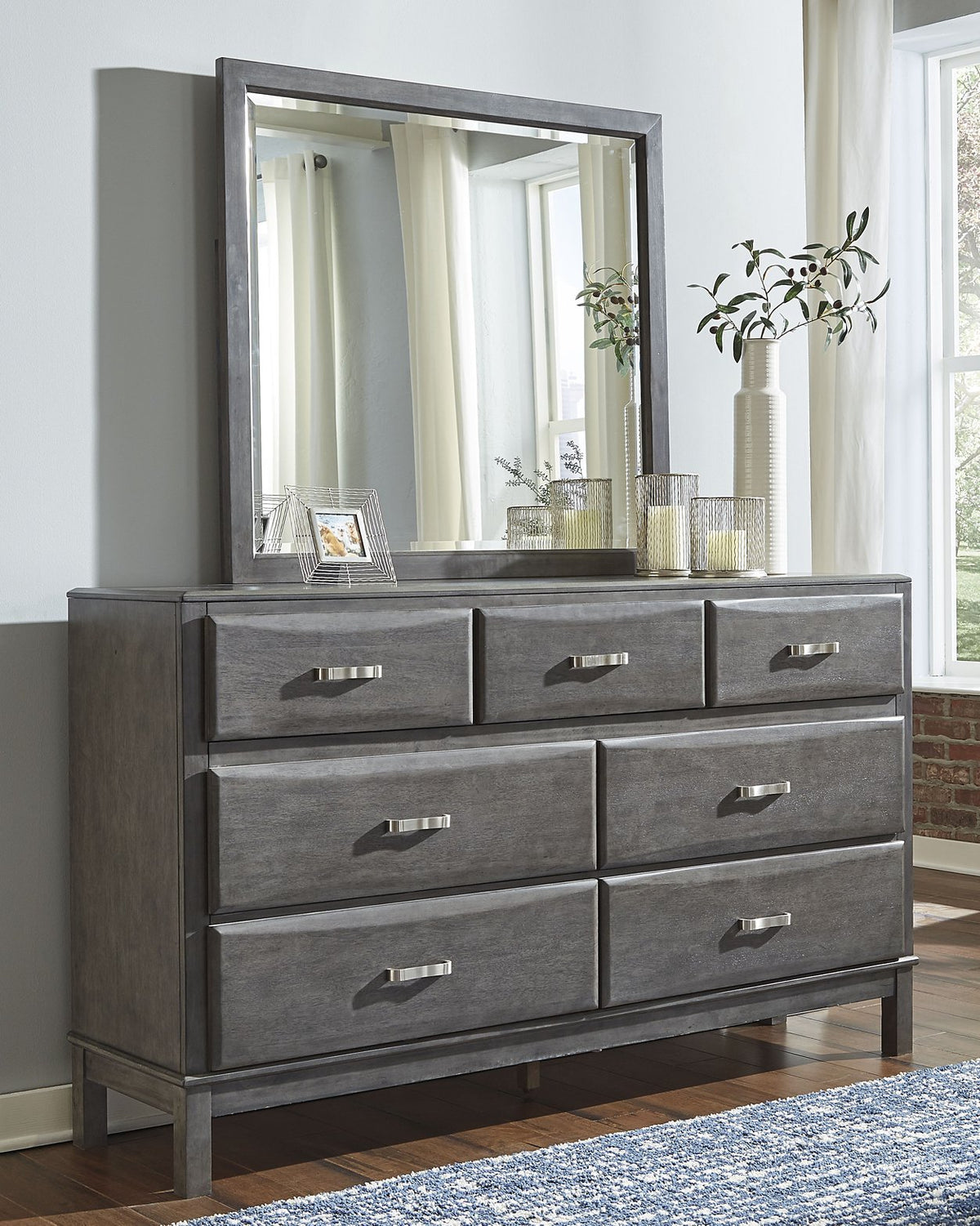 Caitbrook Dresser and Mirror - Half Price Furniture