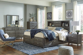 Caitbrook Storage Bed with 8 Drawers - Half Price Furniture