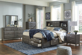 Caitbrook Storage Bed with 8 Drawers - Half Price Furniture