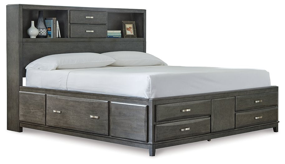 Caitbrook Storage Bed with 8 Drawers - Half Price Furniture