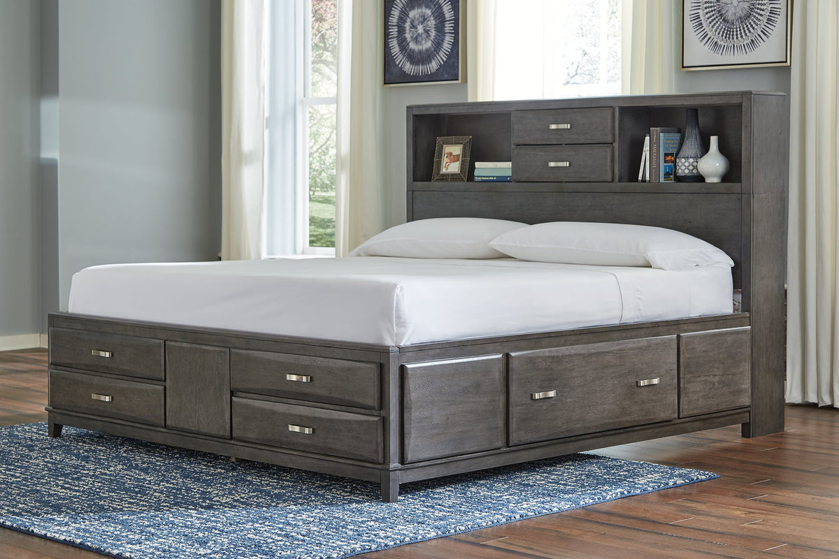 Caitbrook Storage Bed with 8 Drawers - Bed - Half Price Furniture