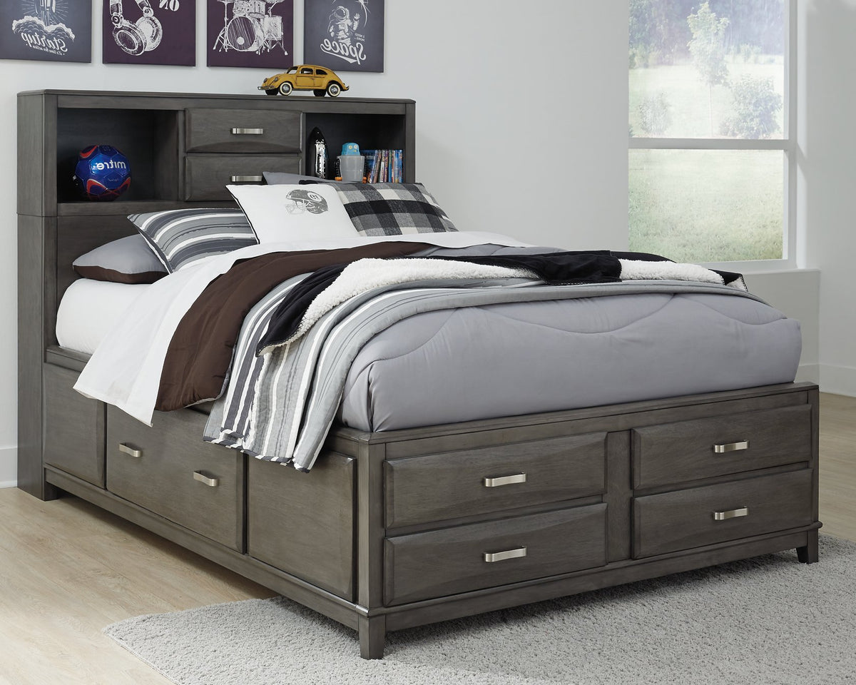 Caitbrook Storage Bed with 7 Drawers - Bed - Half Price Furniture