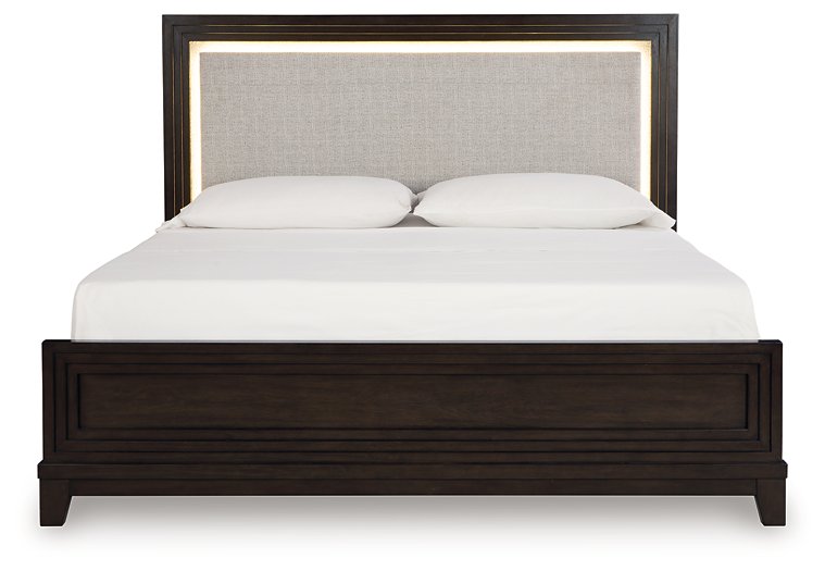 Neymorton Upholstered Bed - Half Price Furniture