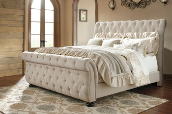 Willenburg Upholstered Bed - Half Price Furniture