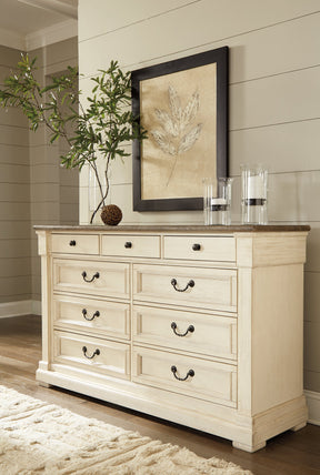 Bolanburg Dresser and Mirror - Half Price Furniture