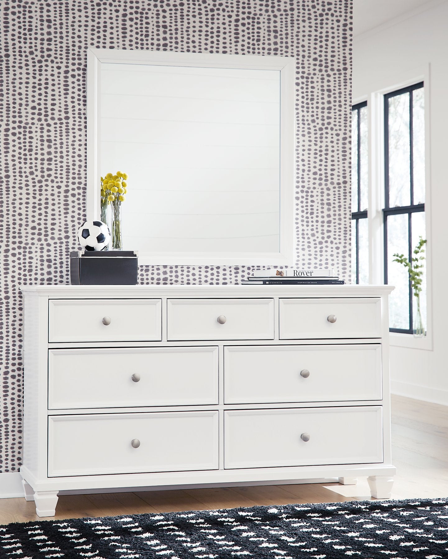 Fortman Dresser and Mirror - Half Price Furniture