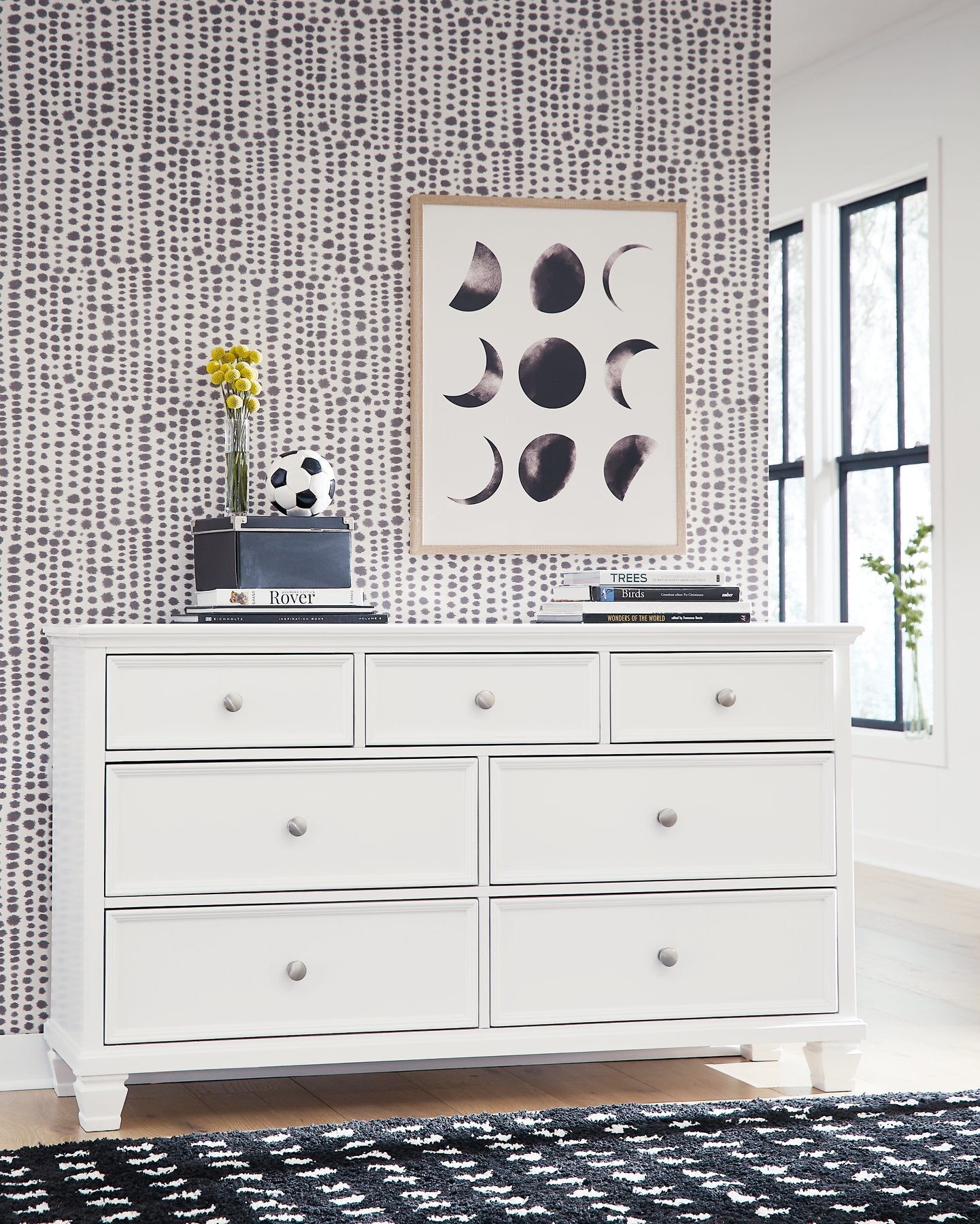 Fortman Dresser and Mirror - Half Price Furniture