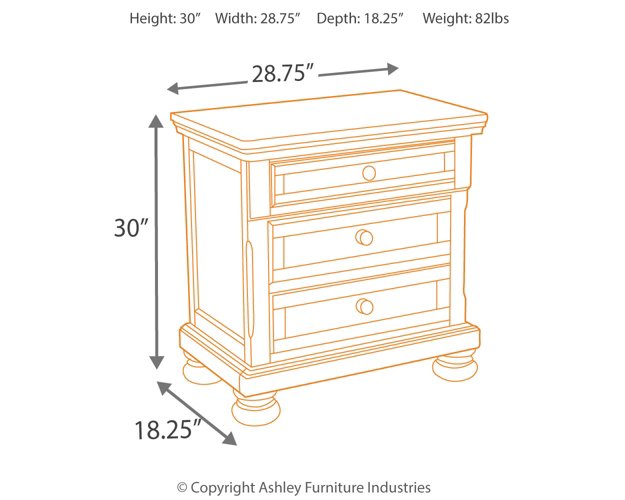 Porter Nightstand - Half Price Furniture