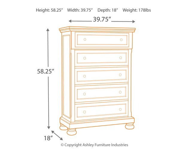 Flynnter Chest of Drawers - Half Price Furniture